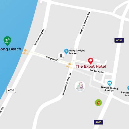 The Expat Hotel Patong Kültér fotó